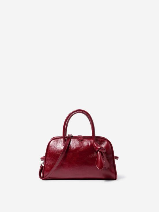 25FW 자크뮈스 토트백 25HBAW00416AC20C01 490BURGUNDY Red