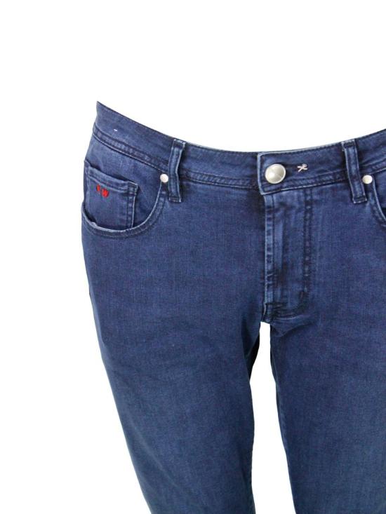 25FW 트라마로사 숏팬츠 MICHDDBSS25I25 Blue - TRAMAROSSA