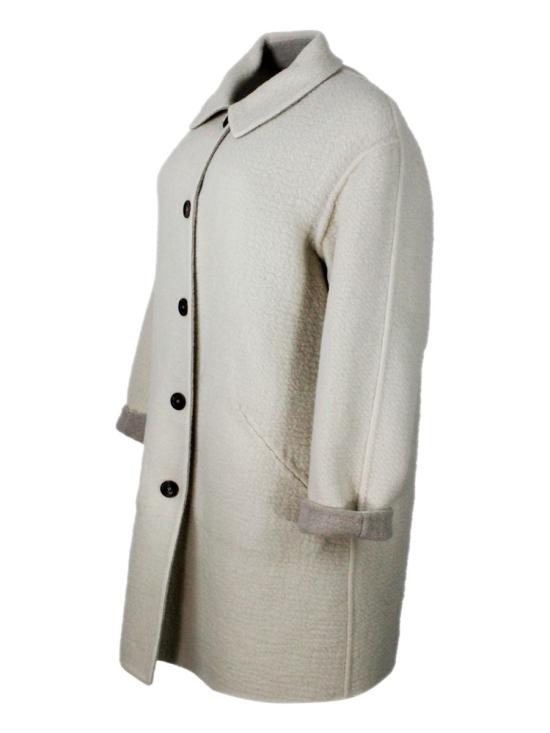 25FW 말로 코트 DR6108TOU07EN077 PANNA - MALO