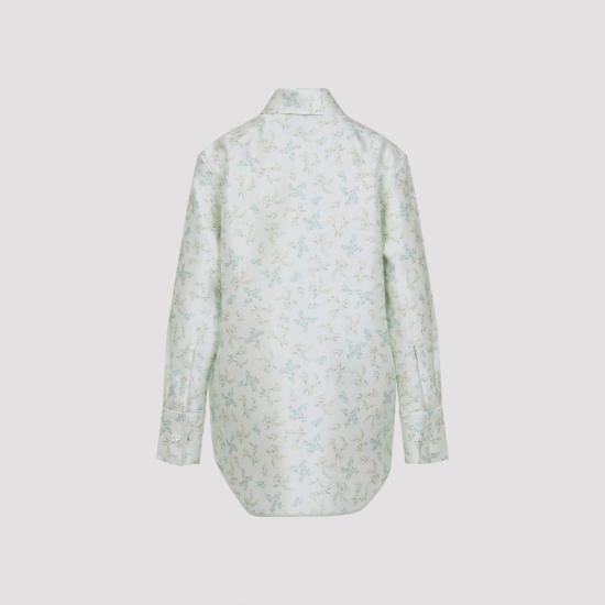 25FW 질샌더 셔츠 J03DL0213 J55092 394 GREEN MINT - JIL SANDER