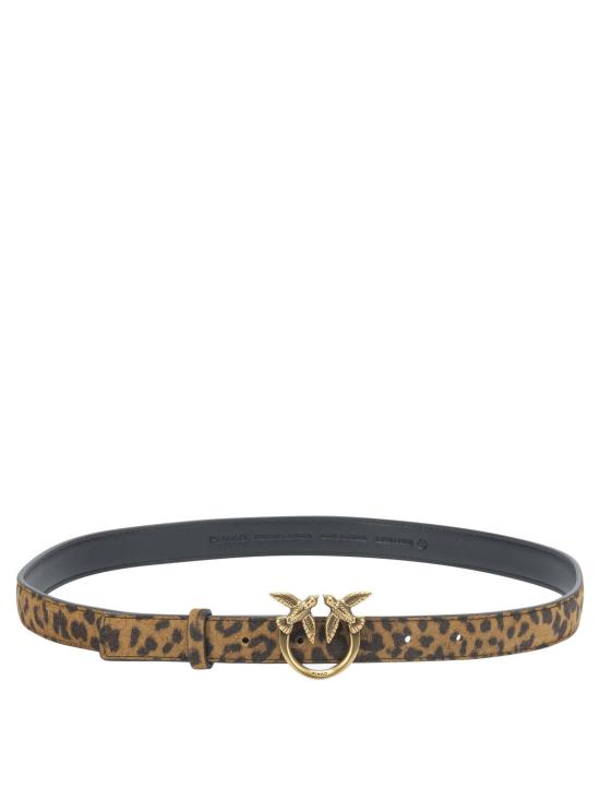 25FW 핑코 벨트 100143 A32AM35Q BROWN