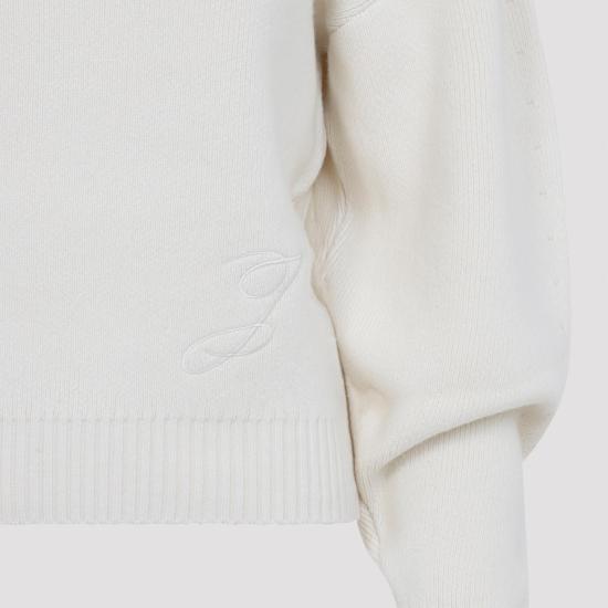 25FW 자크뮈스 터틀넥 SWW00624AK00278 110 OFF WHITE - JACQUEMUS