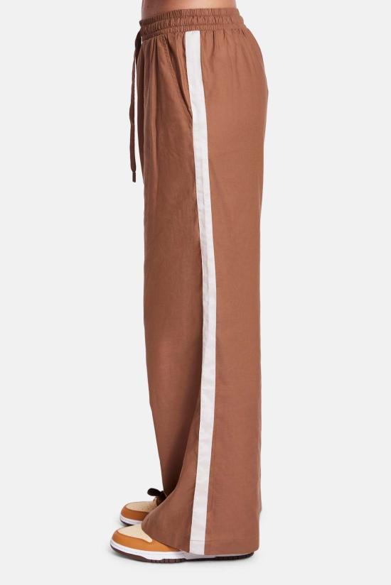  더 타일 클럽 스트레이트 팬츠 타일 클럽 조지카 비치 팝린 팬츠 - THE TILE CLUB