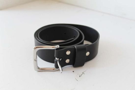  코울리 스튜디오 레귤러 벨트 콜리 스튜디오 두꺼운  블랙 - CAWLEY STUDIO