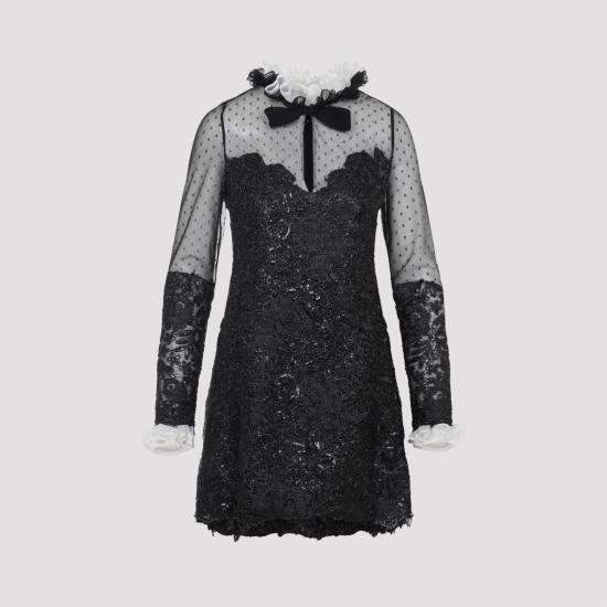 25FW 지암바티스타 발리 숏 원피스 25FWSVTE5007 84BIS 9999 BLACK