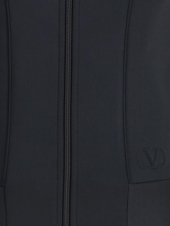 25FW 발렌티노 가라바니 후드 티셔츠 7B0MF25B9U0 0NO BLACK - VALENTINO GARAVANI