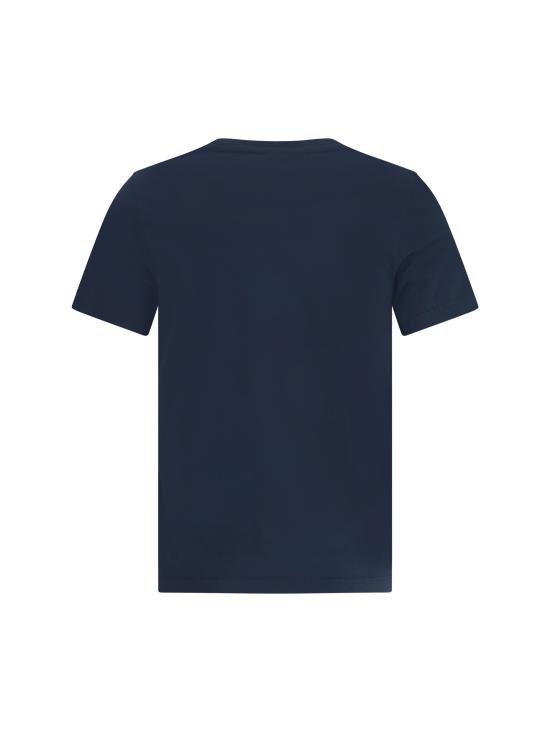 25FW 메종키츠네 폭스 헤드 레귤러 티셔츠 PW00113KJ7026 0413 BLUE - MAISON KITSUNE