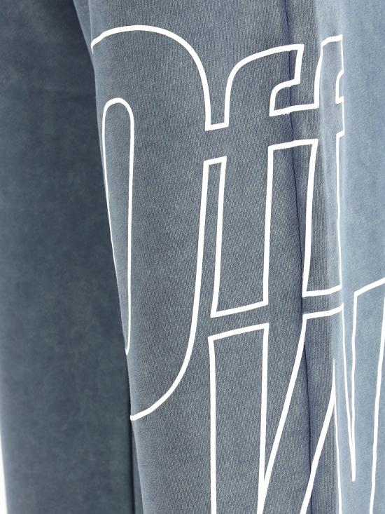 25FW 오프화이트 스트레이트 팬츠 OMCH05AF25FLE001 4A01 BLUE - OFF WHITE