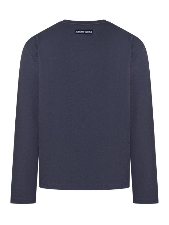 25FW 마린세르 반팔 티셔츠 MTT076BCJER0009 BK99 BLACK - MARINE SERRE