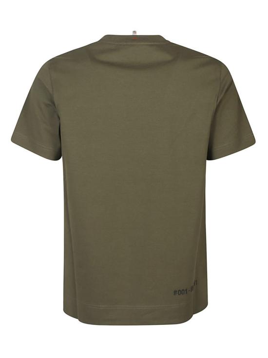 25FW 몽클레어 그레노블 반팔 티셔츠 K2 097 8C000 01 89AW1 GREEN - MONCLER