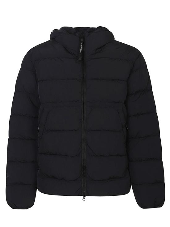 25FW 씨피 컴퍼니 크롬-R 고글 다운 숏패딩 19CMOW011A 005904G Black