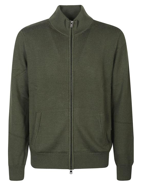 25FW 마이클 코어스 집업 니트 CF560HV7AP WHITE