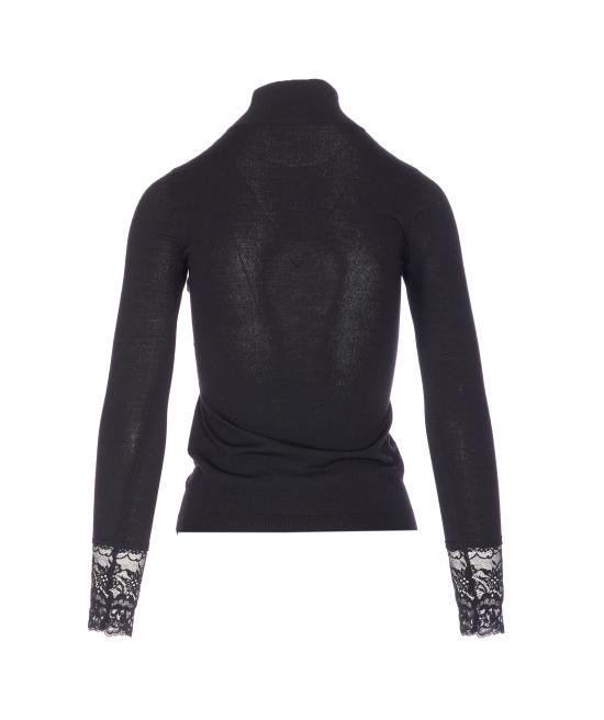 25FW 발렌티노 가라바니 터틀넥 KC70I9V1 0NO Black - VALENTINO GARAVANI