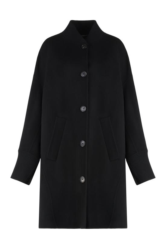 25FW 핑코 코트 105404A1ZQZ99 black