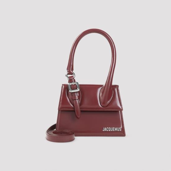 25FW 자크뮈스 크로스백 BAW00327AC18A01490 BURGUNDY - JACQUEMUS
