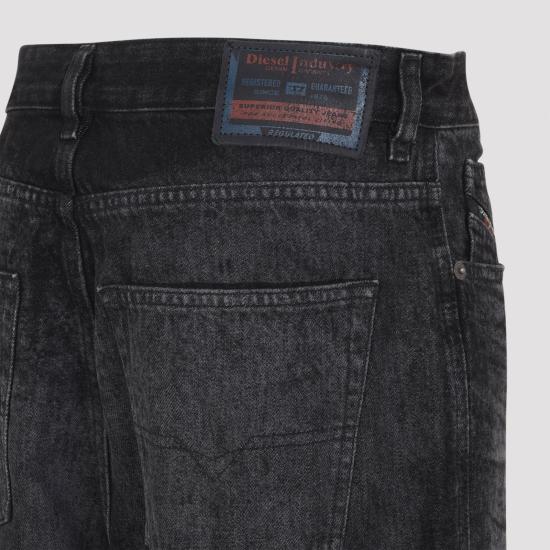 25FW 디젤 스트레이트 팬츠 A21497007DB 02 BLACK - DIESEL