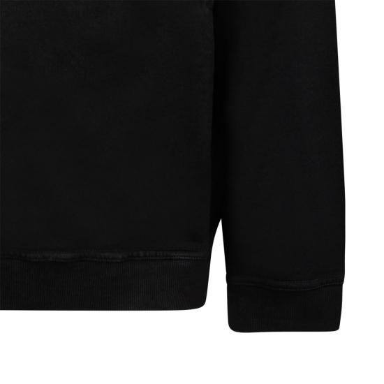  마르지엘라 업사이드 다운 자수 로고 후드 S50GU0167S25503 962 BLACK - MAISON MARGIELA