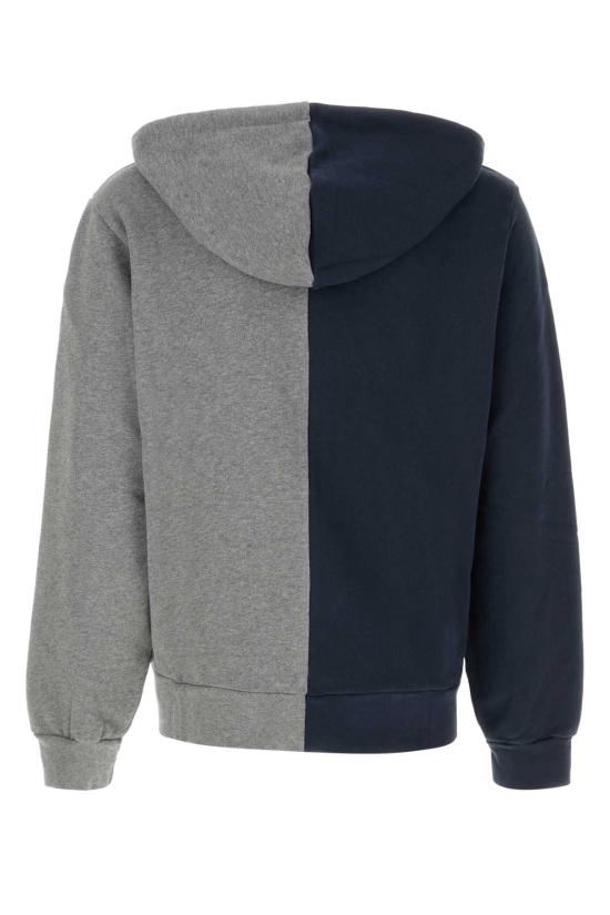 25FW 아페쎄 후드 티셔츠 COHKQH37001 TPI HEATHEREDGREYDARKNAVY - A.P.C.