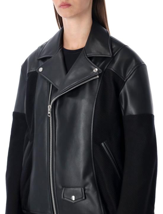 25FW 와타나베 준야 바이커 자켓 JPJ005051 1 BLACK - JUNYA WATANABE