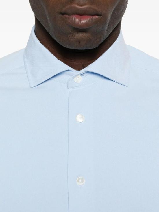 25FW 트라이아노 긴팔 셔츠 T1014311 100AZUL - TRAIANO