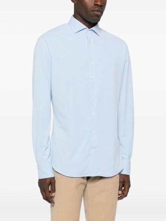 25FW 트라이아노 긴팔 셔츠 T1014311 100AZUL - TRAIANO