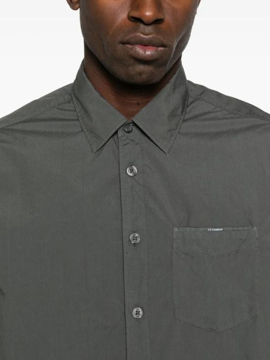 25FW 씨피 컴퍼니 긴팔 셔츠 19CMSH155A006637G DARKSHADOW978 - C.P. COMPANY