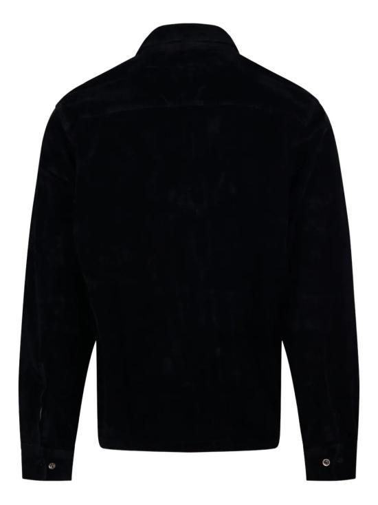 25FW 씨피 컴퍼니 코듀로이 렌즈 지퍼 셔츠 19CMOS097A006410O BLACK999 - C.P. COMPANY