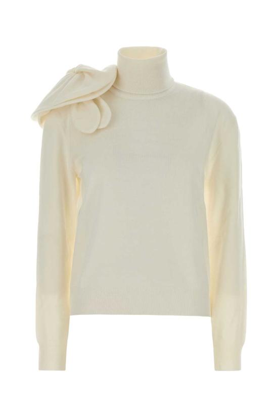 25FW 모스키노 터틀넥 A09035401 0001 White