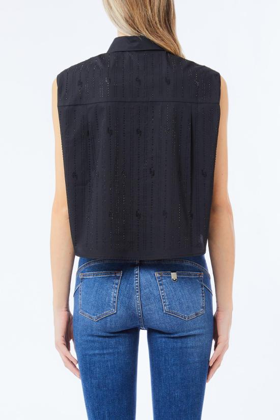 25FW 리우조 셔츠 UF5239T039A M9862 nero - LIU JO