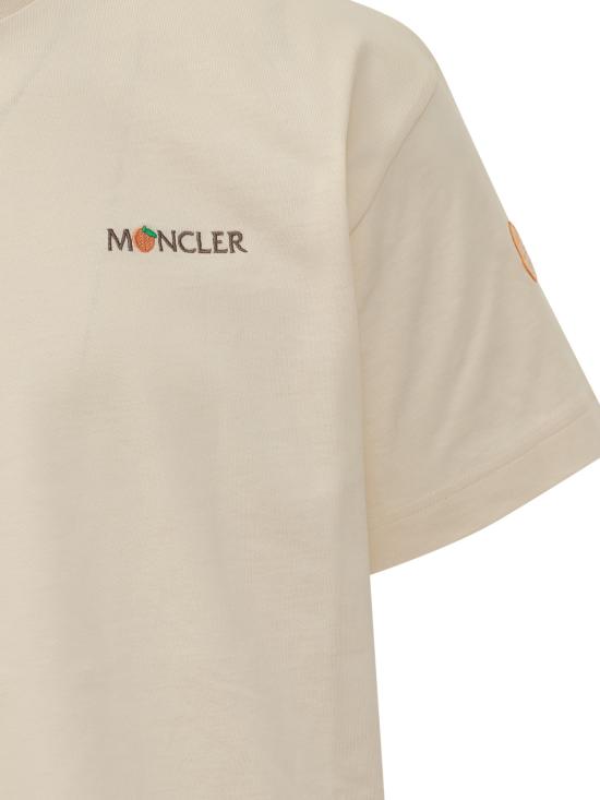 25FW 몽클레어 X 도널드 글로버 반팔 티셔츠 K24028C0000589AZ9 02B BIANCO - MONCLER X DONALD GLOVER