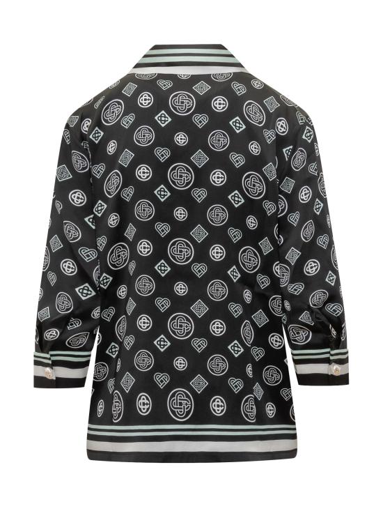 25FW 카사블랑카 셔츠 AW25SH21201 01 NERO - CASABLANCA