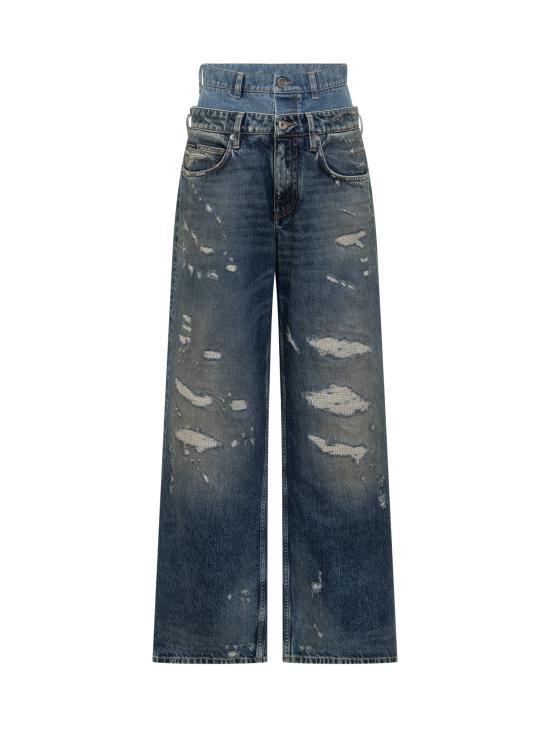 25FW 돌체앤가바나 데님 팬츠 FTDGSDG8OH5 S9001 VARIANTE ABBINATA