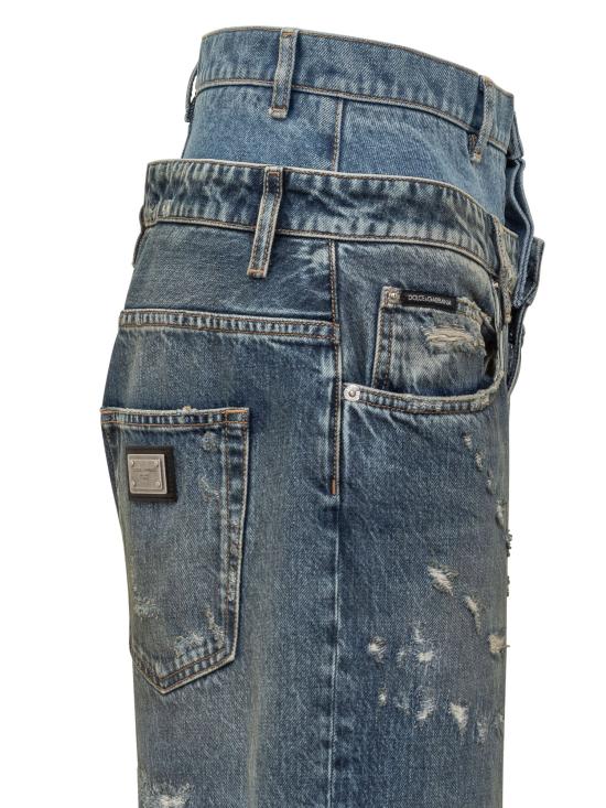 25FW 돌체앤가바나 데님 팬츠 FTDGSDG8OH5 S9001 VARIANTE ABBINATA - DOLCE & GABBANA