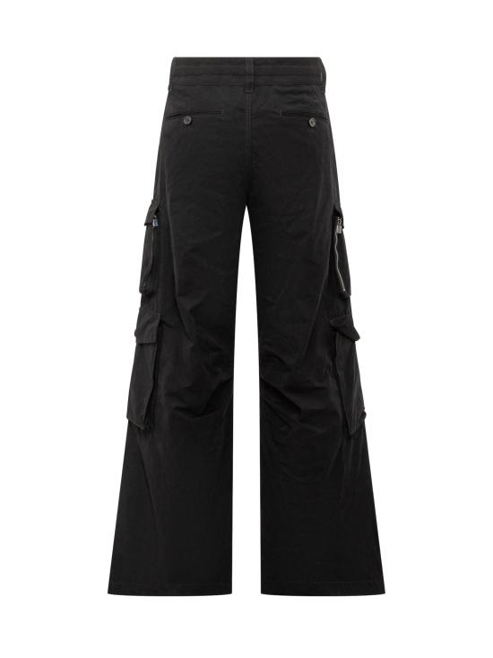 25FW 돌체앤가바나 스트레이트 팬츠 GP15UTHUMS8 N0000 NERO - DOLCE & GABBANA