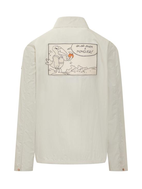 25FW 몽클레어 X 도널드 글로버 자켓 K24021A00006597F9 02B BIANCO - MONCLER X DONALD GLOVER