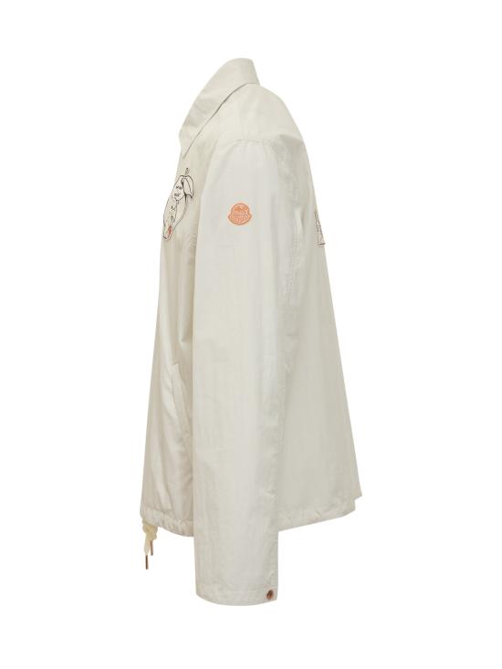 25FW 몽클레어 X 도널드 글로버 자켓 K24021A00006597F9 02B BIANCO - MONCLER X DONALD GLOVER