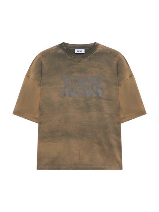 25FW 지씨디에스 반팔 티셔츠 B2CM2316JF1 DARK GREY 88