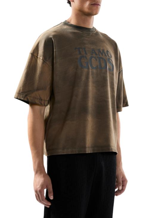 25FW 지씨디에스 반팔 티셔츠 B2CM2316JF1 DARK GREY 88 - GCDS