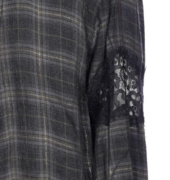 25FW 핑코 셔츠 106109 A30DIK1 Grey - PINKO