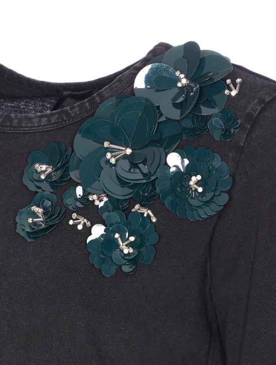 25FW 핑코 반팔 티셔츠 106030 A2ZLZ98 Grey - PINKO