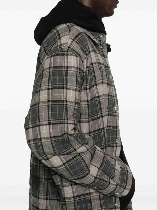  오프화이트 자켓 OMES01AF25FAB0020710 Dark Grey - OFF WHITE