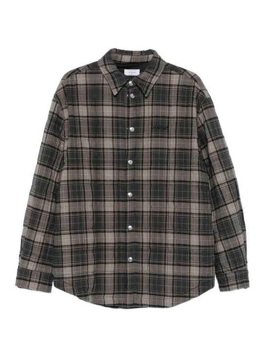  오프화이트 자켓 OMES01AF25FAB0020710 Dark Grey