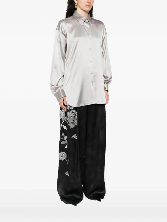 25FW 에르마노 설비노 셔츠 D472K352HKC75102 Black - ERMANNO SCERVINO