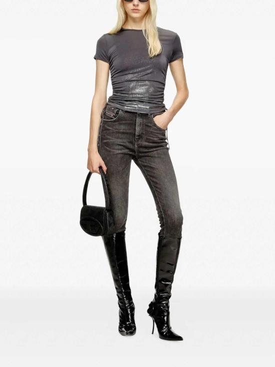  디젤 반팔 티셔츠 A193920JLBU9AW Grey - DIESEL