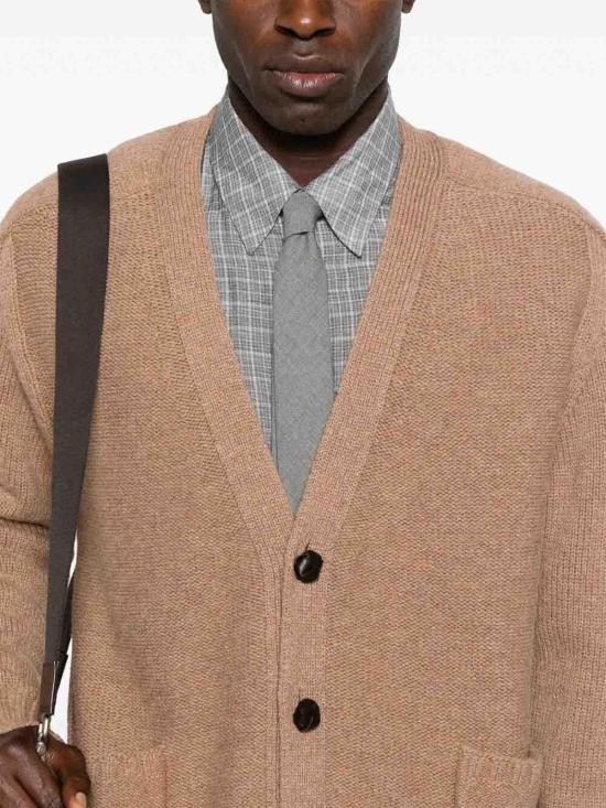 25FW 보테가베네타 가디건 835396V5LS02343 Camel - BOTTEGA VENETA