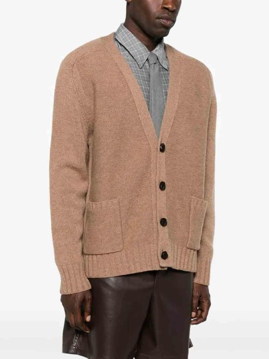 25FW 보테가베네타 가디건 835396V5LS02343 Camel - BOTTEGA VENETA