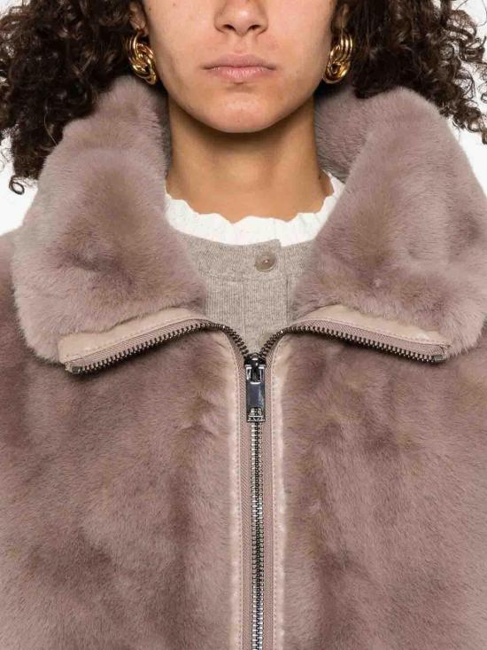  핑코 베스트 105107A2WND01 Beige - PINKO