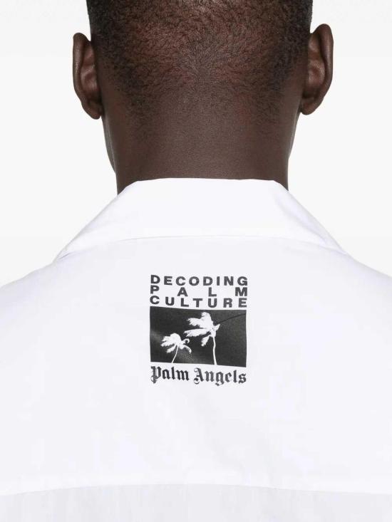  팜앤젤스 반팔 셔츠 PMGG00AF25FAB0020110 White - PALM ANGELS