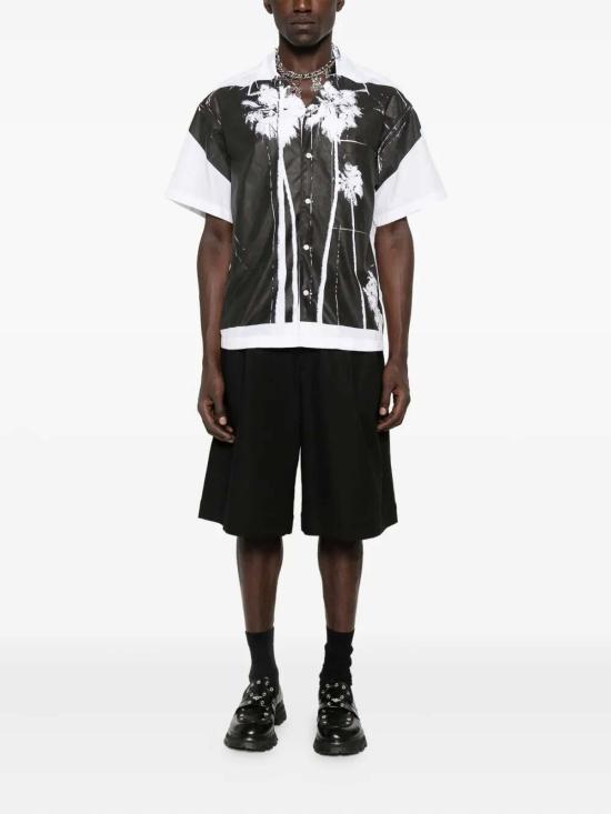  팜앤젤스 반팔 셔츠 PMGG00AF25FAB0020110 White - PALM ANGELS