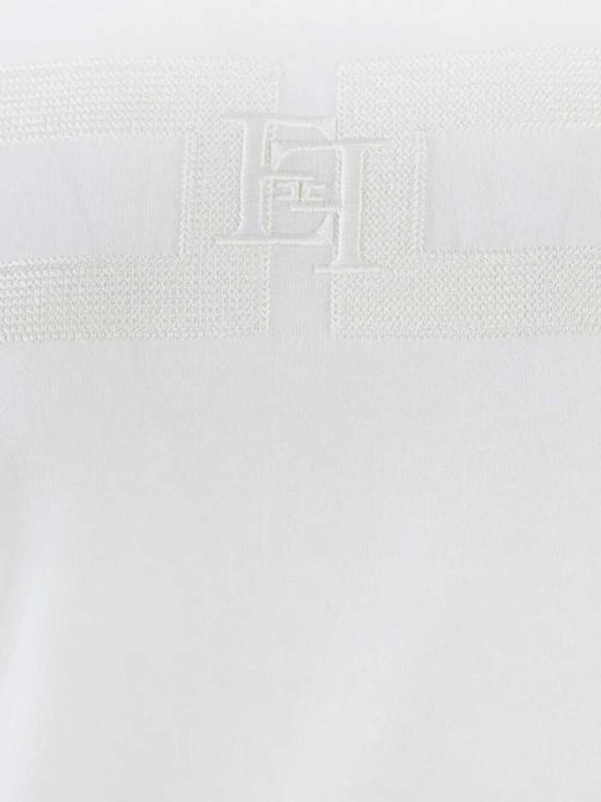 25FW 엘리자베타프랜치 반팔 티셔츠 MA00756E2270 White - ELISABETTA FRANCHI